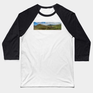 Panorama of Glen Shee in Perthshire, Scotland Baseball T-Shirt